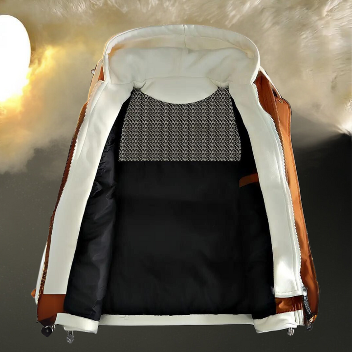 Stijlvol casual herenvest met capuchon