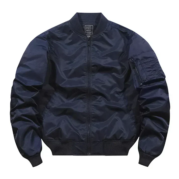 Aidan | Classic Men's Pilot Bomber Jacket for Stylish Comfort-Metro Lane Plaza