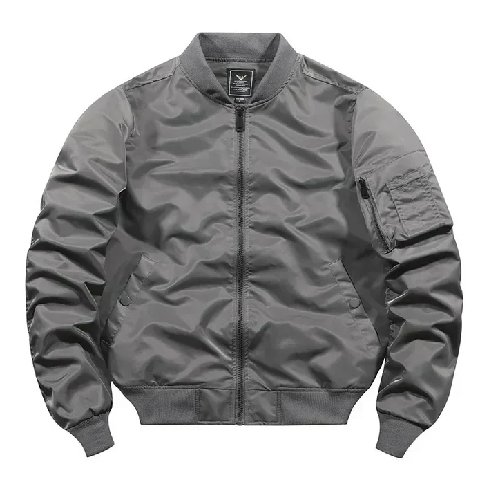 Aidan | Classic Men's Pilot Bomber Jacket for Stylish Comfort-Metro Lane Plaza