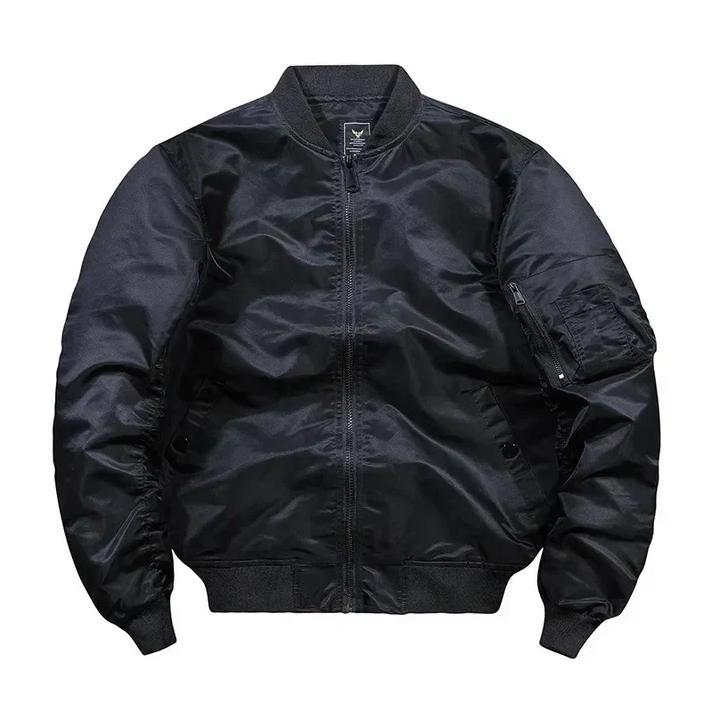 Aidan | Classic Men's Pilot Bomber Jacket for Stylish Comfort-Metro Lane Plaza