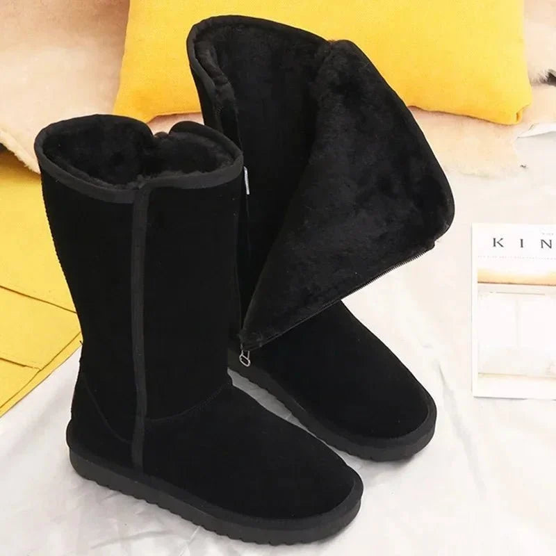 Women's Luxe Fur-Lined Winter Boots