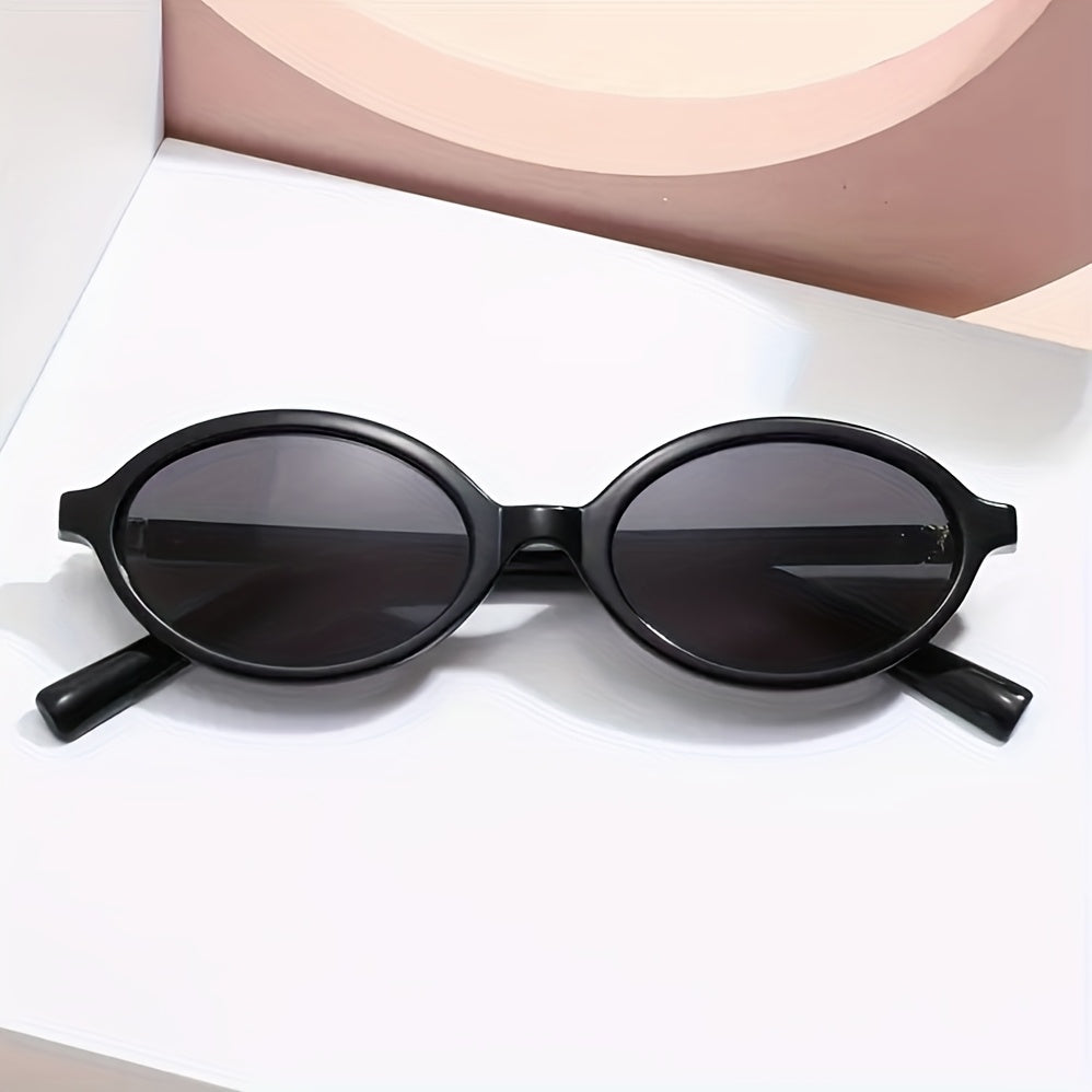 Eline | Women's Fashionable Retro Oval Sunglasses-Metro Lane Plaza