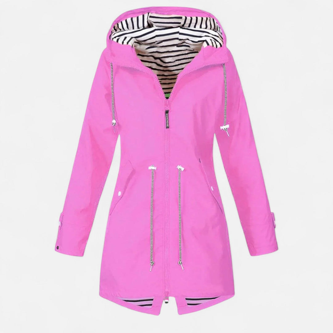 Sofia | Women's Stylish Waterproof Coat-Metro Lane Plaza