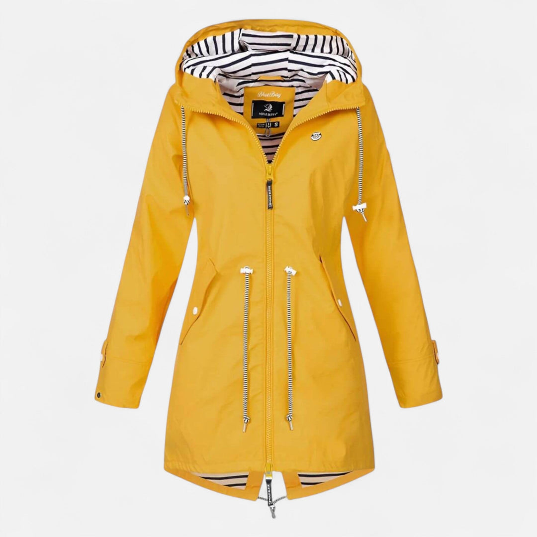 Sofia | Women's Stylish Waterproof Coat-Metro Lane Plaza