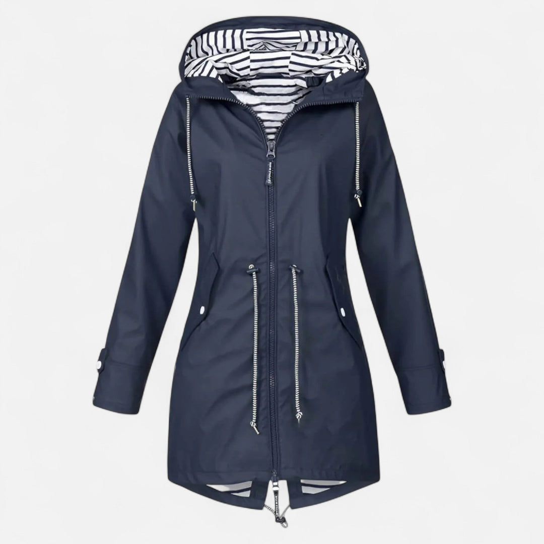 Sofia | Women's Stylish Waterproof Coat-Metro Lane Plaza