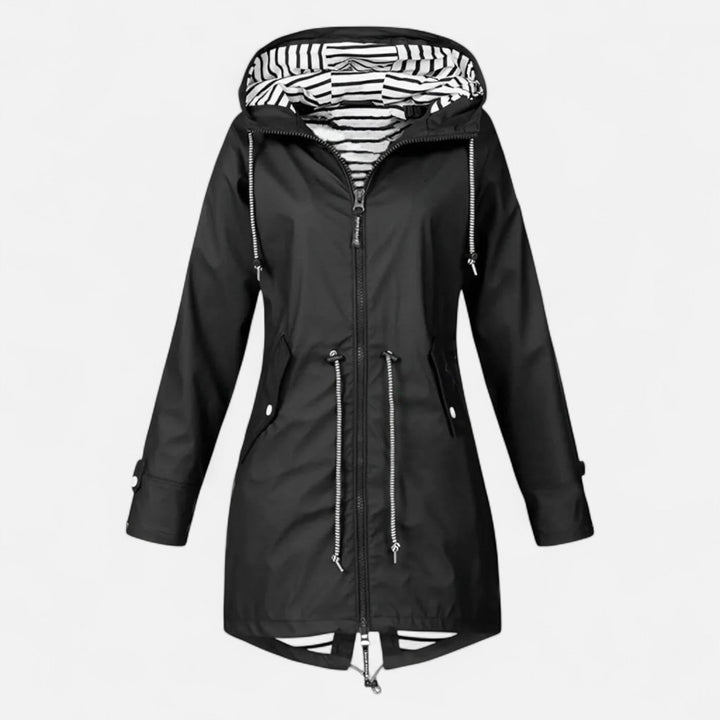 Sofia | Women's Stylish Waterproof Coat-Metro Lane Plaza