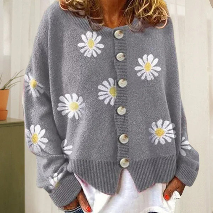 Damen-Cardigan mit Knopfleiste