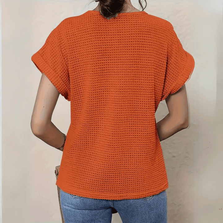 Liva | Elegant Ibiza-Inspired Women's Blouse-Metro Lane Plaza