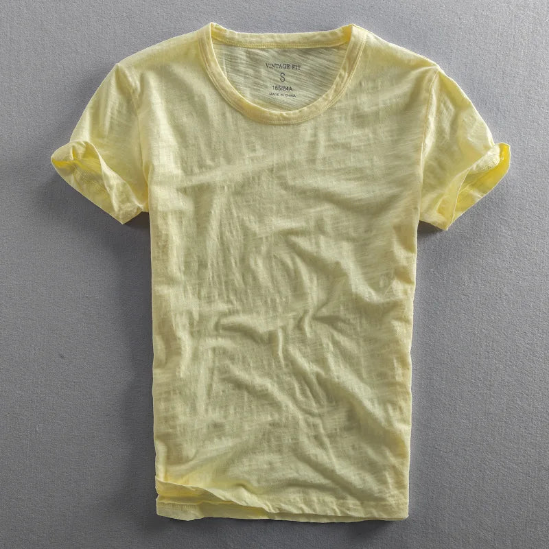 Ryan | Men's Cotton T-Shirt for Comfort and Style-Metro Lane Plaza