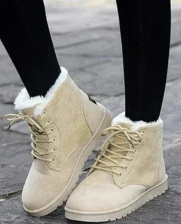 Women's Fur-Lined Winter Boots for Cold Weather