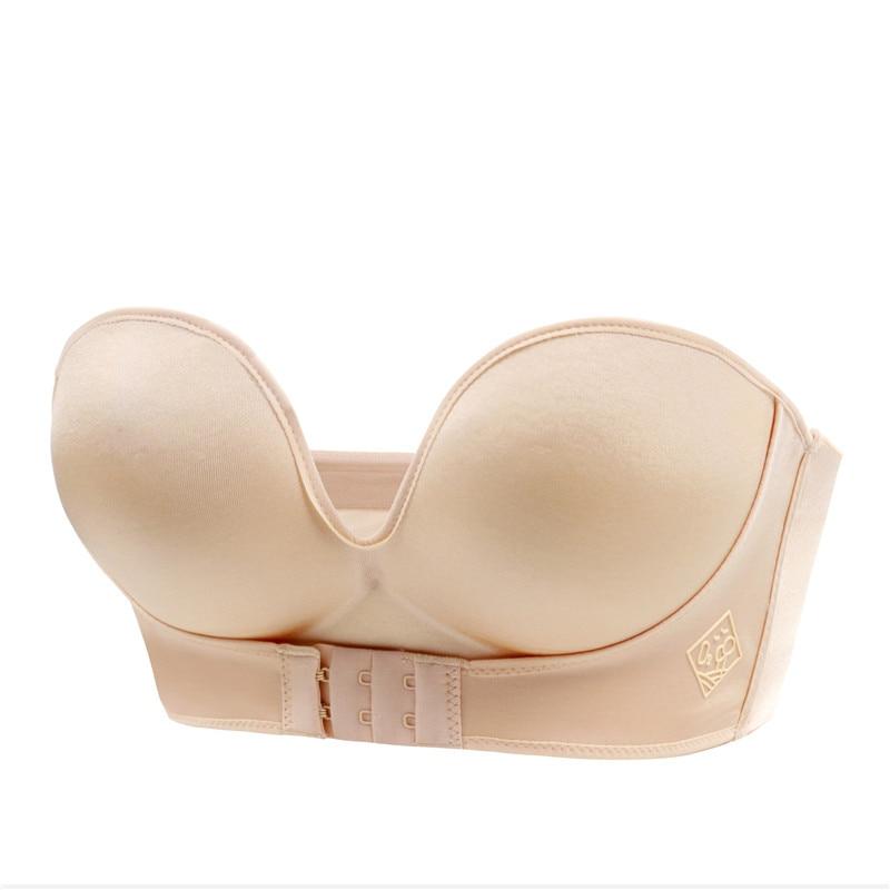 Comfortable Strapless Bra | Women's Seamless Supportive Underwear-Metro Lane Plaza