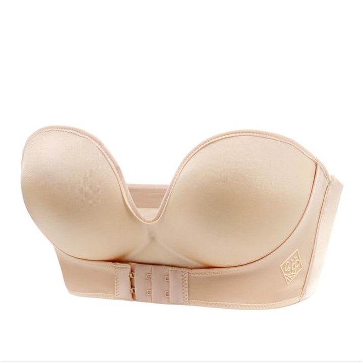 Comfortable Strapless Bra | Women's Seamless Supportive Underwear-Metro Lane Plaza