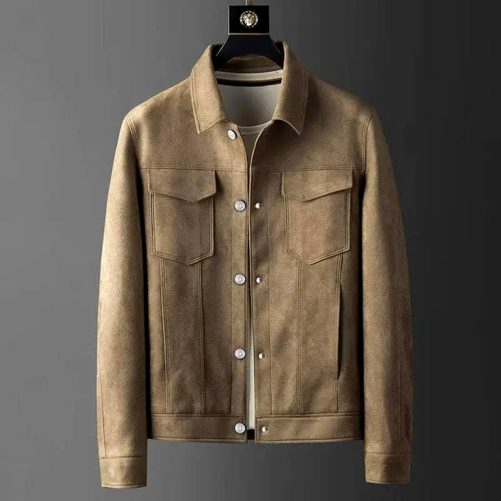 Men's Stylish Suede Jacket