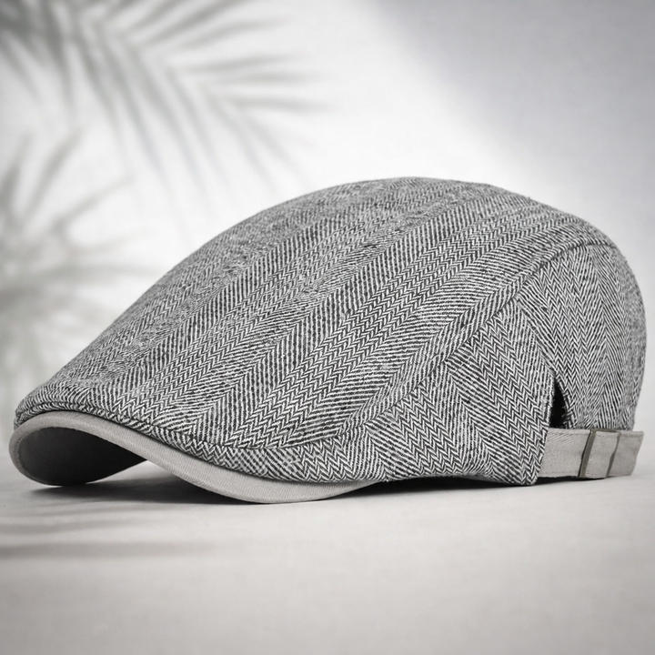 John | Men's Structured Snapback Hat-Metro Lane Plaza
