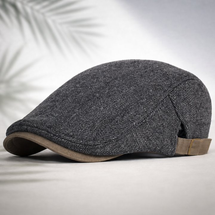 John | Men's Structured Snapback Hat-Metro Lane Plaza