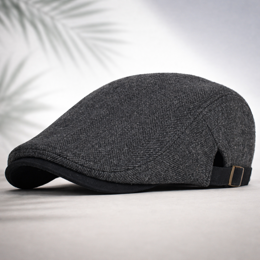 John | Men's Structured Snapback Hat-Metro Lane Plaza