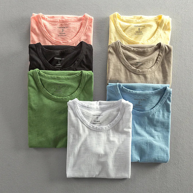 Ryan | Men's Cotton T-Shirt for Comfort and Style-Metro Lane Plaza