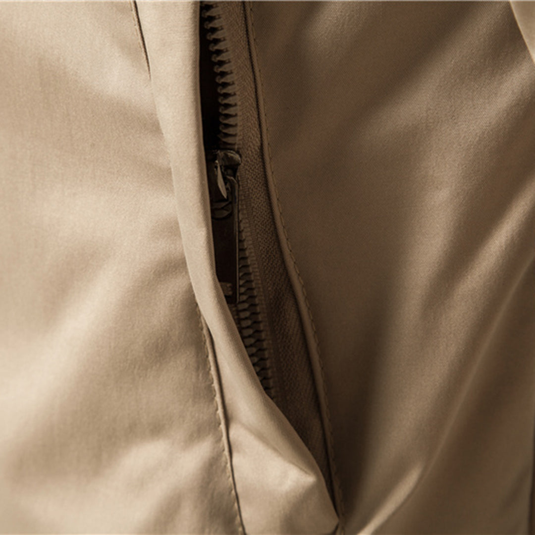 Jeffrey | Men's Modern Slim-Fit Lightweight Bomber Jacket-Metro Lane Plaza