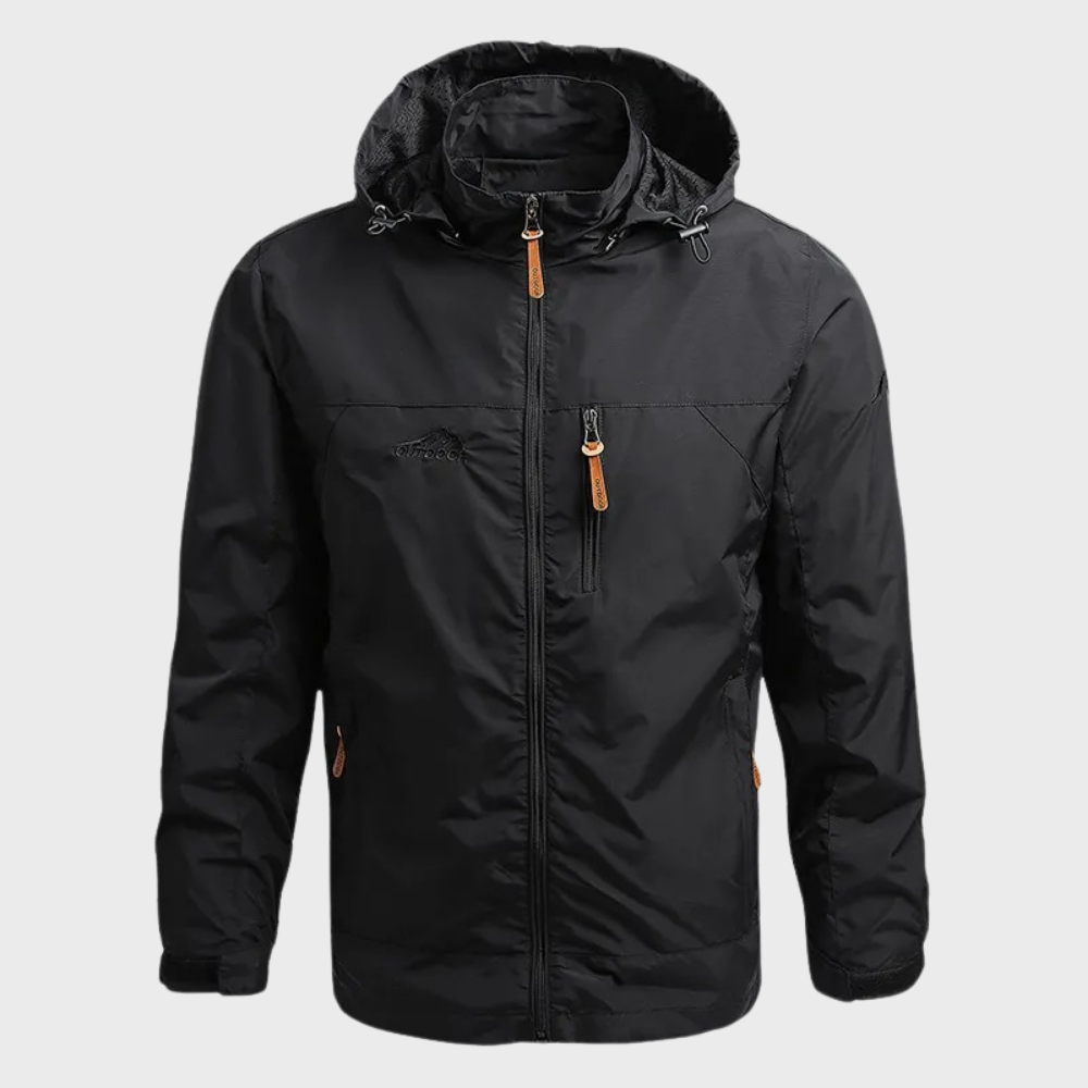 Leichte Herren-Windjacke mit Kapuze