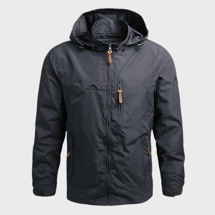 Leichte Herren-Windjacke mit Kapuze