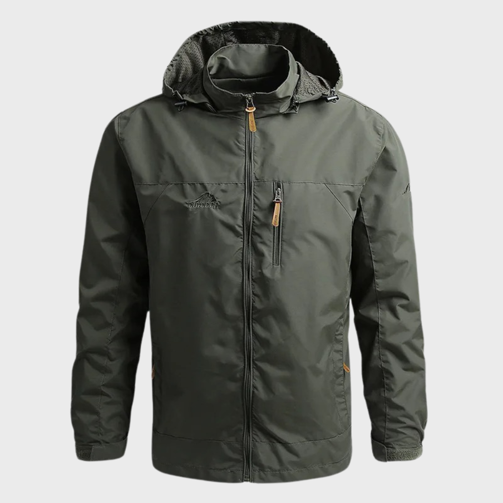 Leichte Herren-Windjacke mit Kapuze