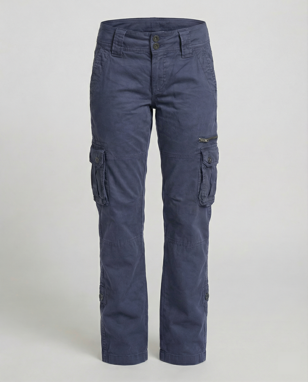 Taylor | Women's Versatile High-Waisted Utility Cargo Pants-Metro Lane Plaza
