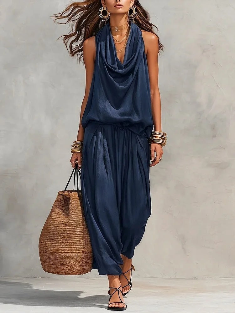Valencia | Women's Elegant Two-Piece Comfort Set-Metro Lane Plaza