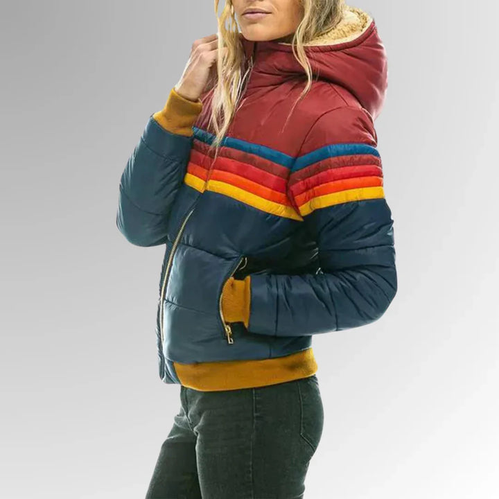 Lett og elegant regnjakke for kvinner, for stilfull beskyttelse mot været