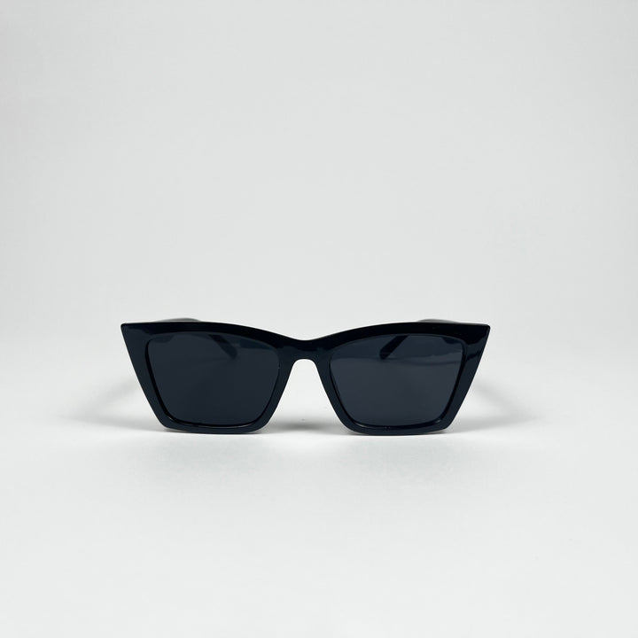 Noire | Women's Cat-Eye Sunglasses with Bold Black Finish-Metro Lane Plaza