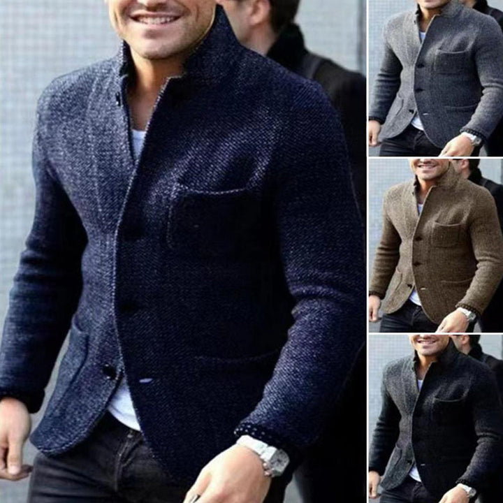 Men's Casual Button-Down Jacket