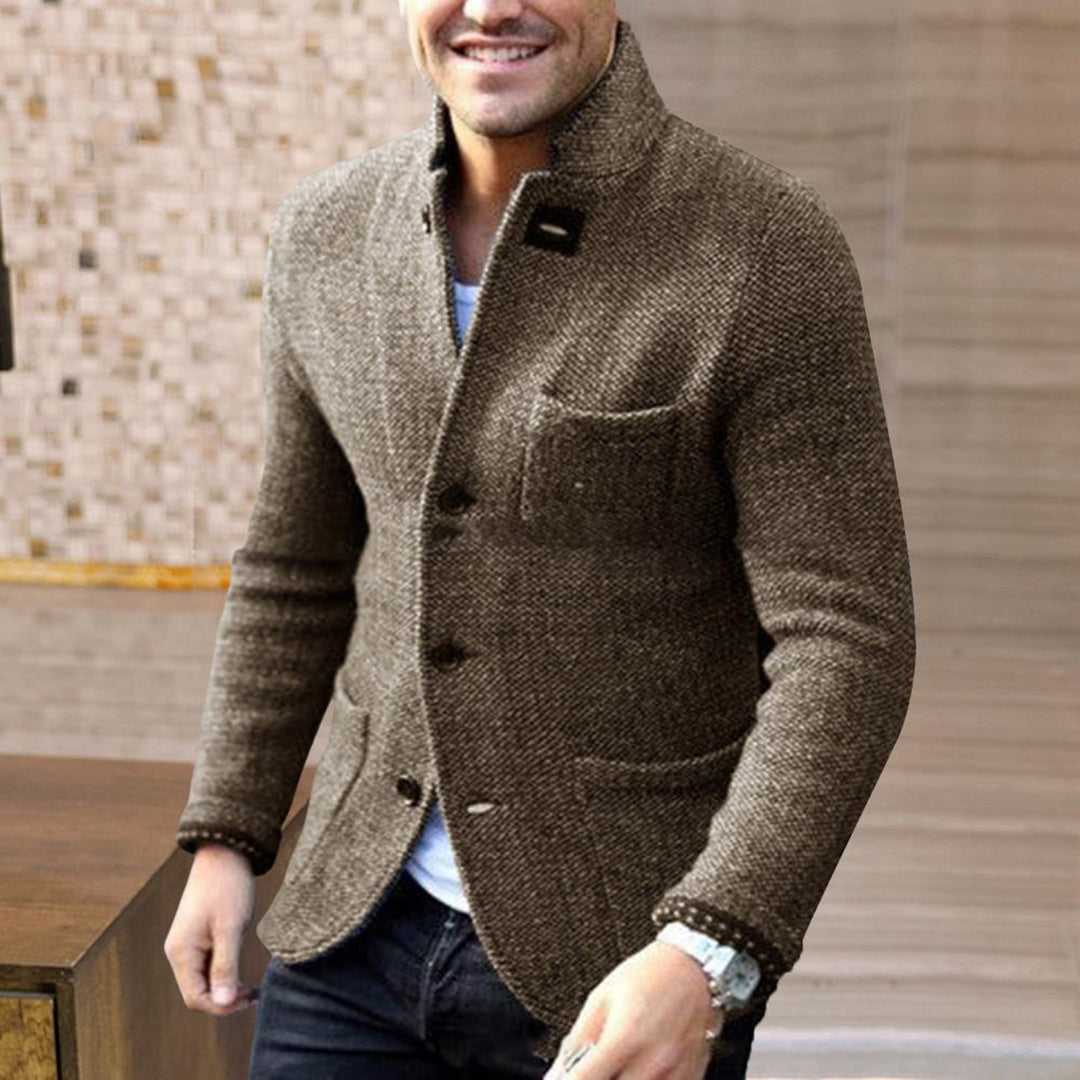 Men's Casual Button-Down Jacket