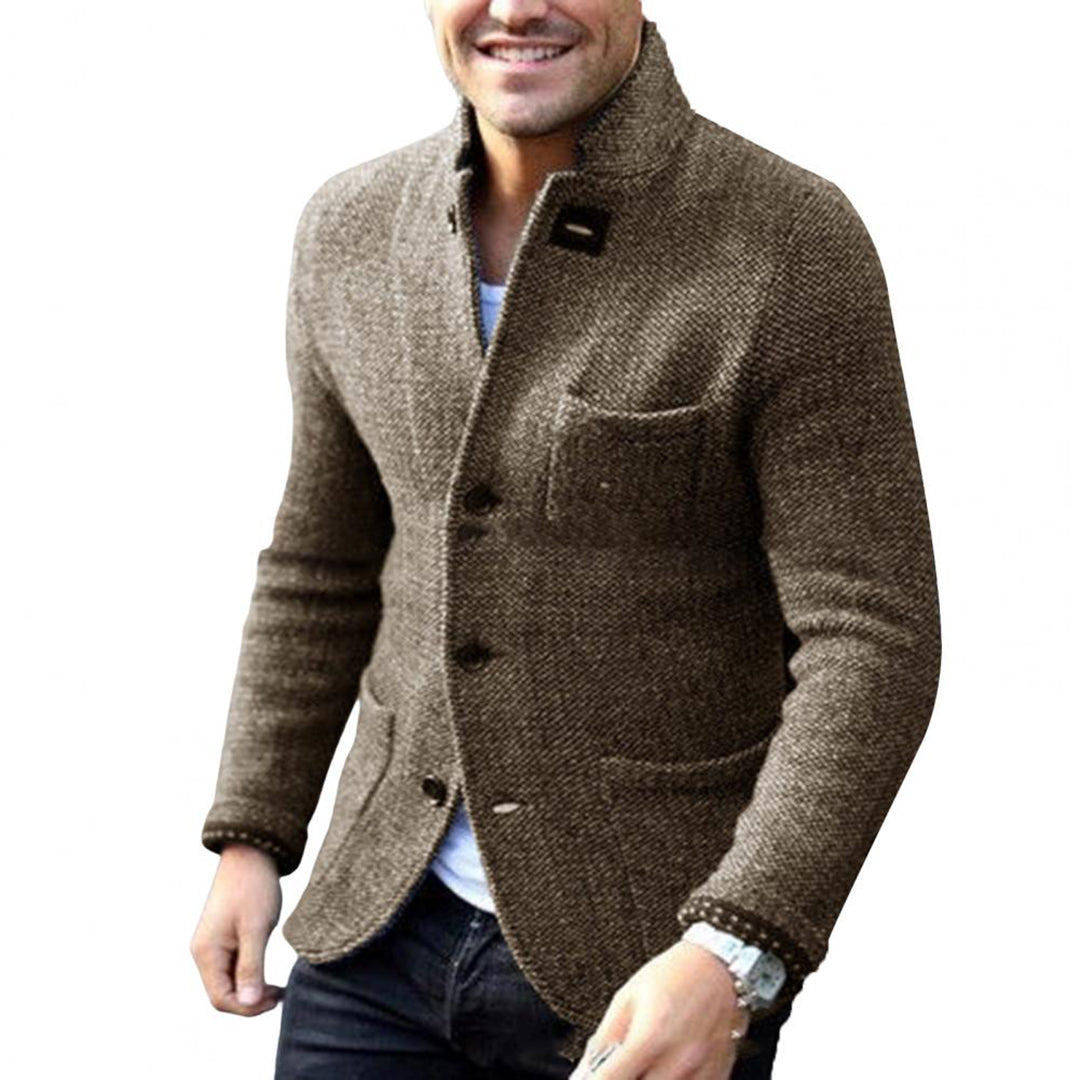 Men's Casual Button-Down Jacket