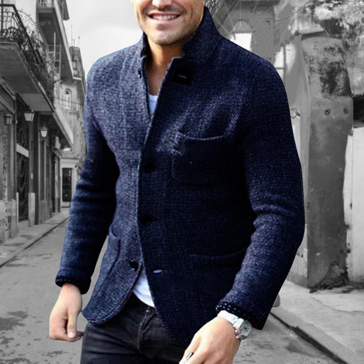 Men's Casual Button-Down Jacket