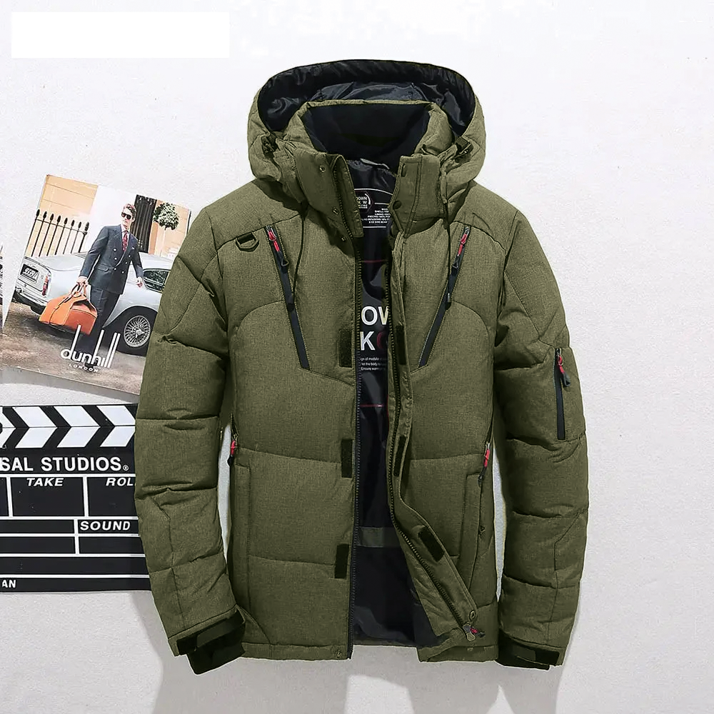 Gefütterte Steppjacke für Herren