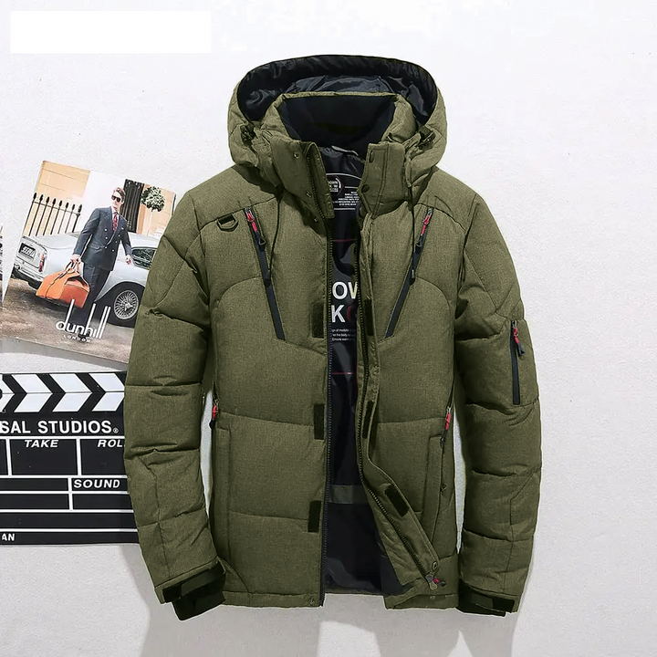 Gefütterte Steppjacke für Herren