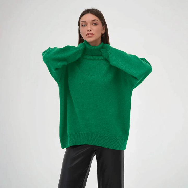 Damen-Rollkragenpullover