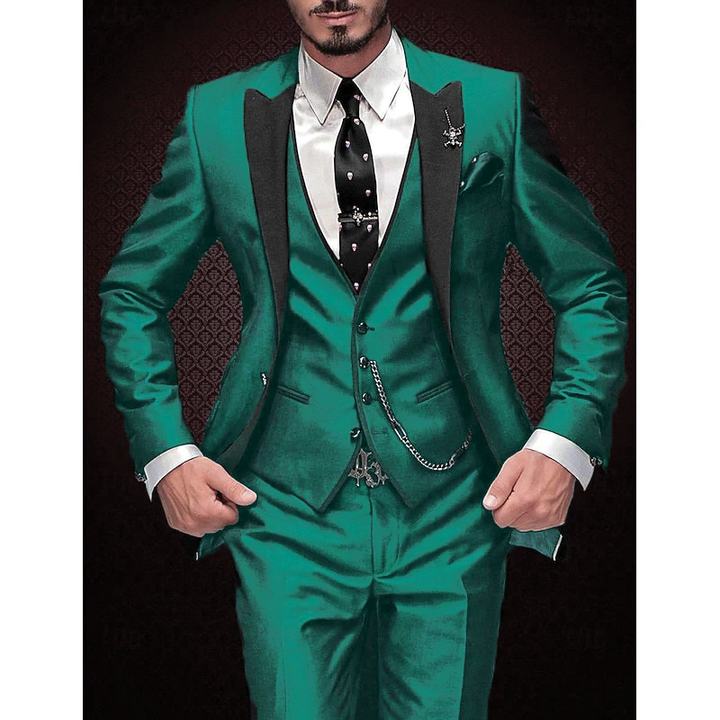Oliver | Men's Lightweight Linen Suit-Metro Lane Plaza