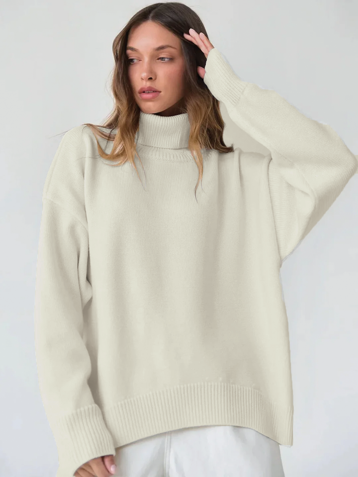 Damen-Rollkragenpullover