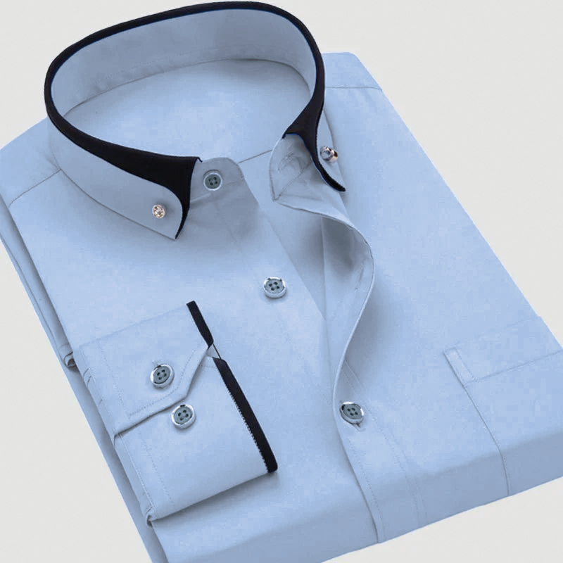 Aiden | Men's Stretch Fit Casual Shirt-Metro Lane Plaza