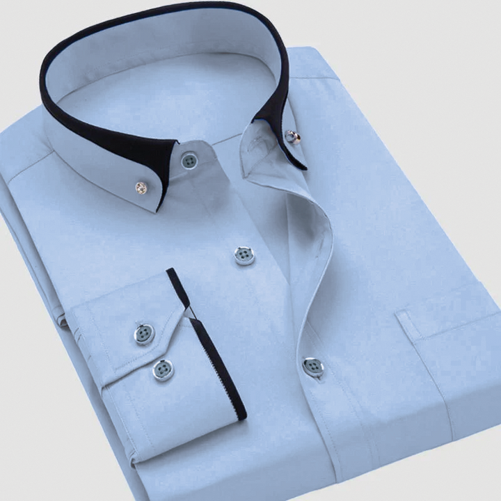 Aiden | Men's Stretch Fit Casual Shirt-Metro Lane Plaza