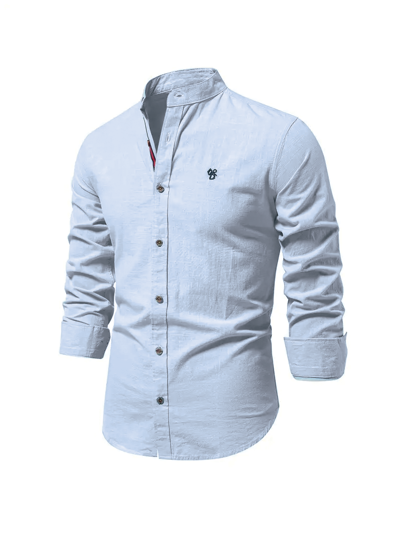 James | Men's Slim Fit Dress Shirt-Metro Lane Plaza