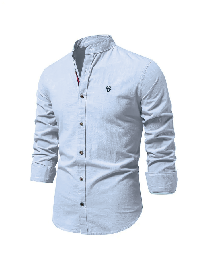James | Men's Slim Fit Dress Shirt-Metro Lane Plaza