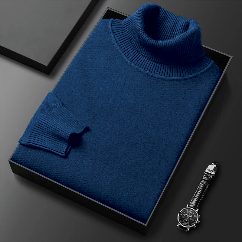 Camisola de gola alta para homem