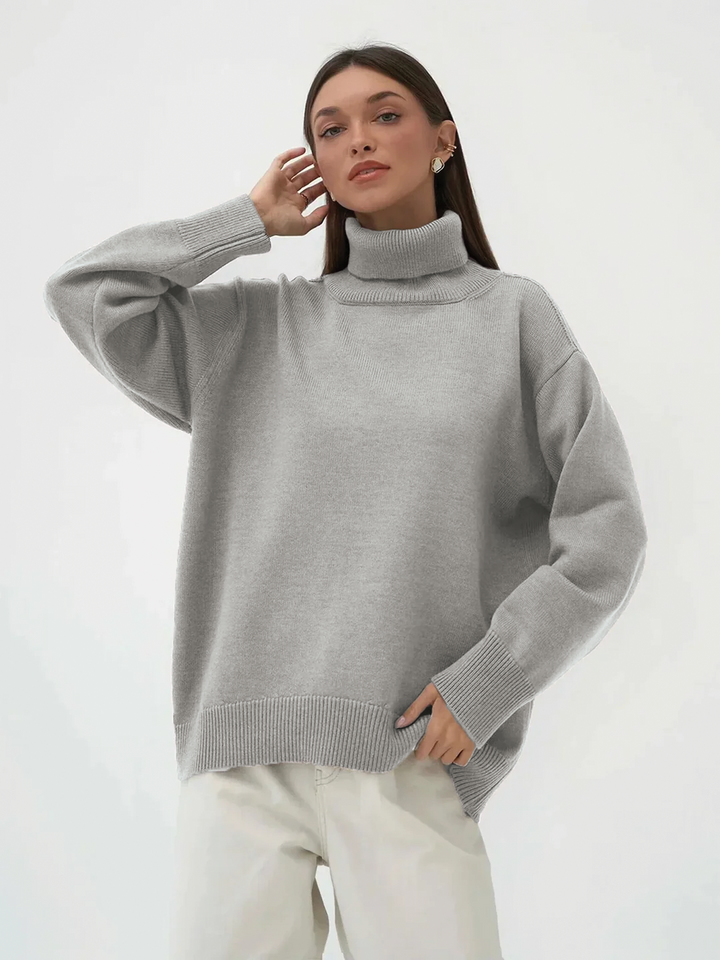 Damen-Rollkragenpullover