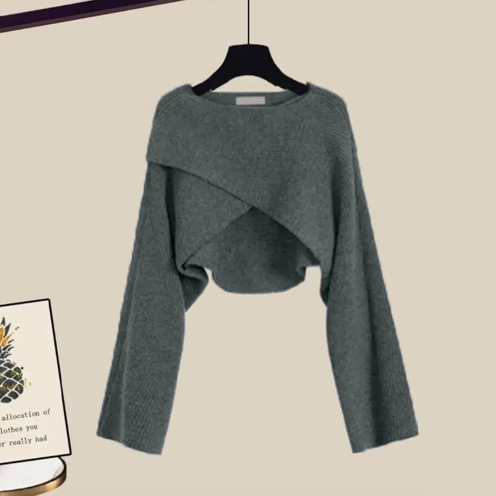 Theresa | Women's Knit 3-Piece Outfit Set-Metro Lane Plaza