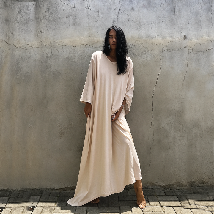 Wendy | Women's Kaftan Dress - Lightweight, Bohemian Style-Metro Lane Plaza