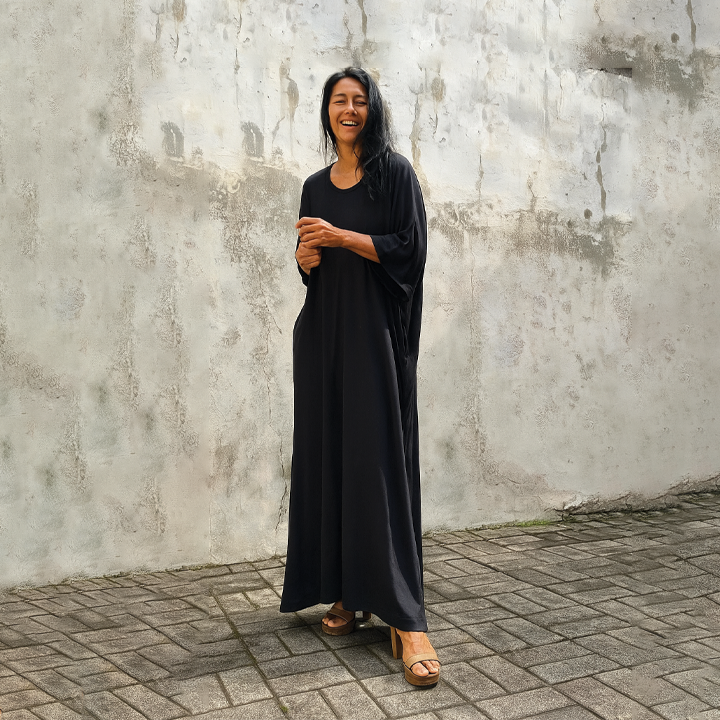 Wendy | Women's Kaftan Dress - Lightweight, Bohemian Style-Metro Lane Plaza