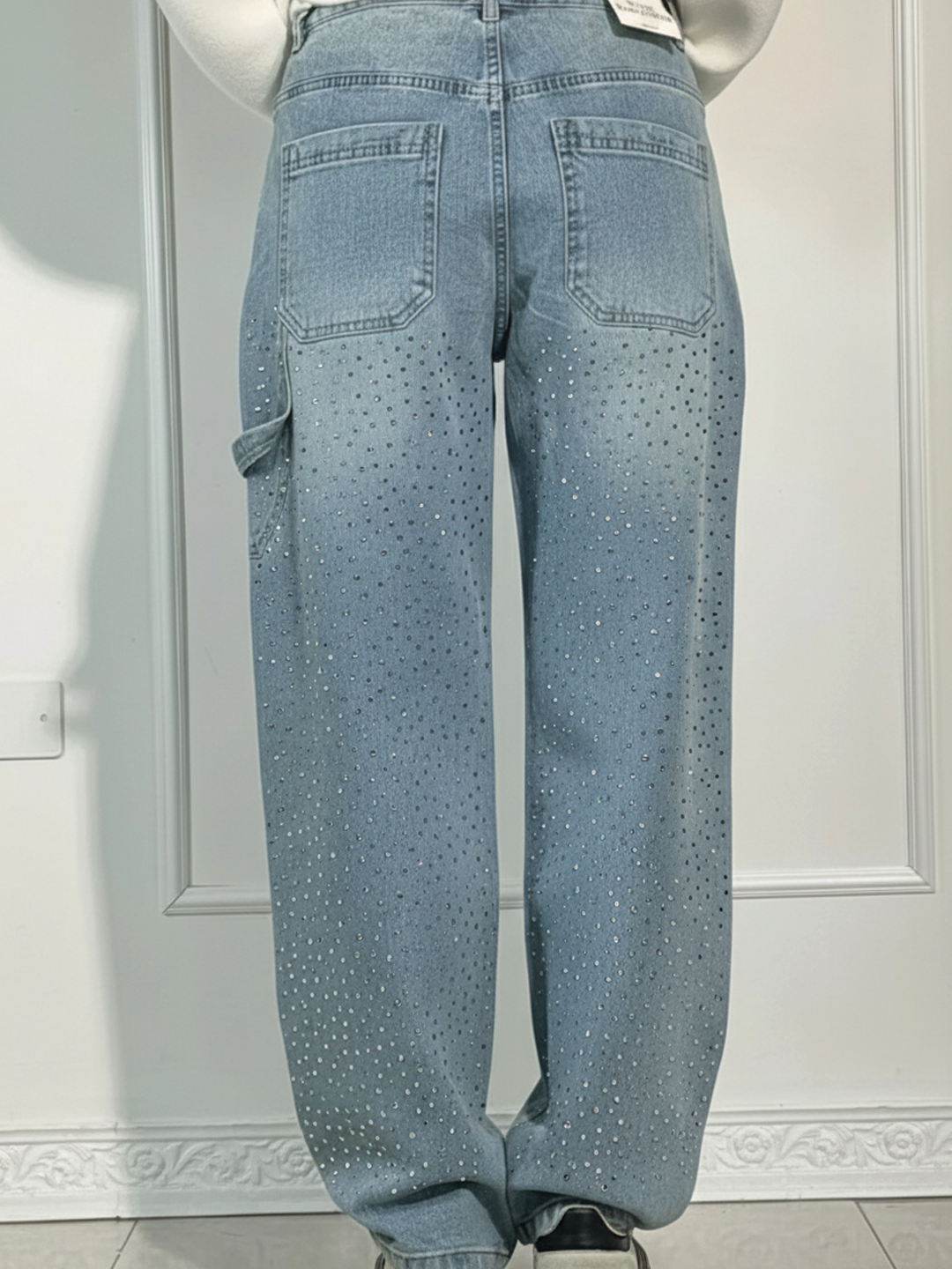 Naomi | Women's Wide-Leg Denim Jeans-Metro Lane Plaza