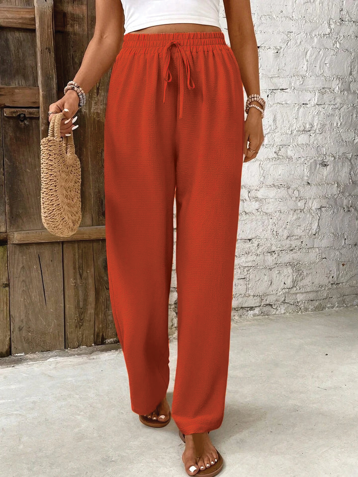Skylar | Women's Cozy Holiday Lounge Pants-Metro Lane Plaza