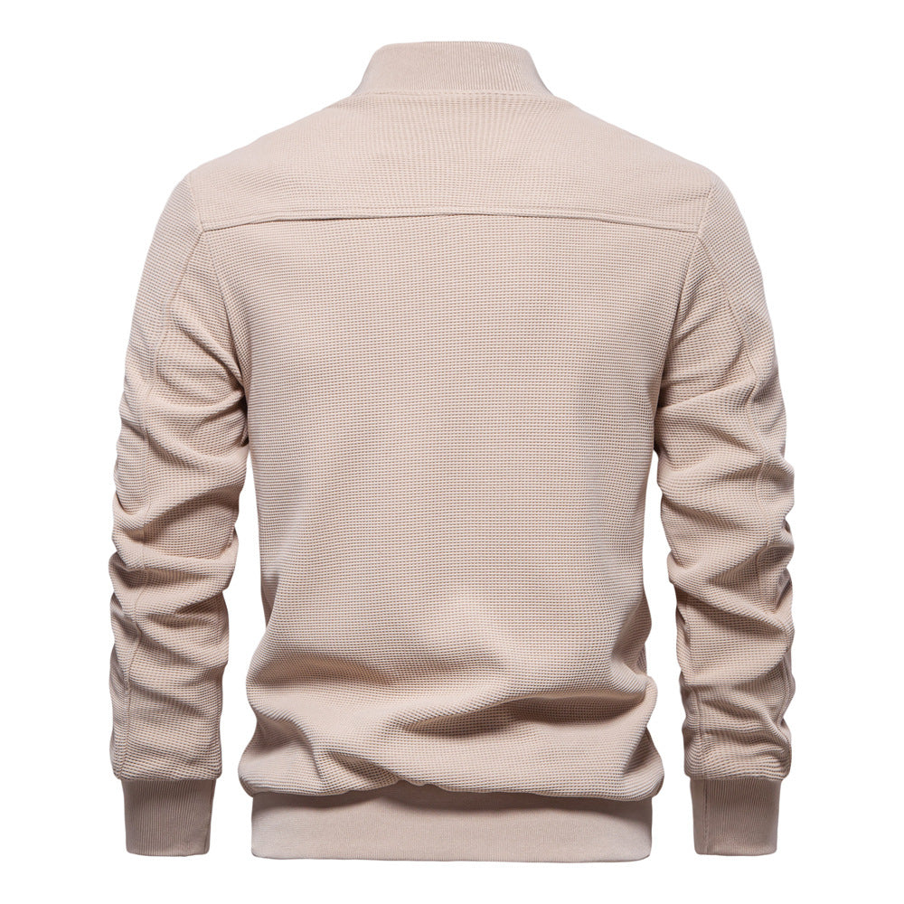Men's Zip-Up Bomber Jacket